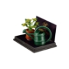Picture of Green Watering Can with Flowers